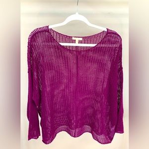 Eileen Fisher Organic Linen knit Top